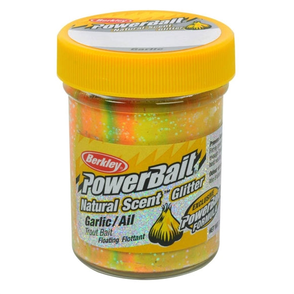 Berkley PowerBait Garlic - Rainbow Glitter