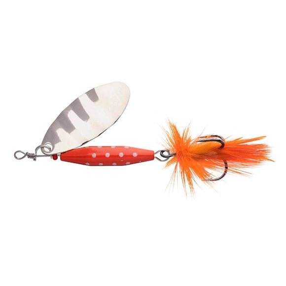 Abu Garcia Reflex Red Spinner - LF Silver