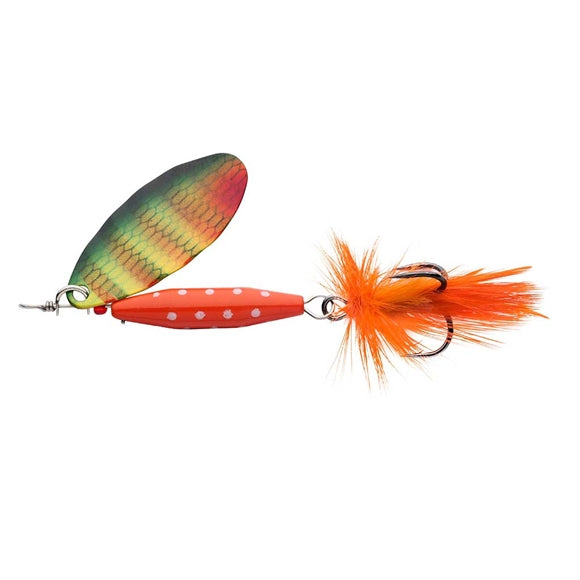 Abu Garcia Reflex Red Spinner - LF Yellow Perch