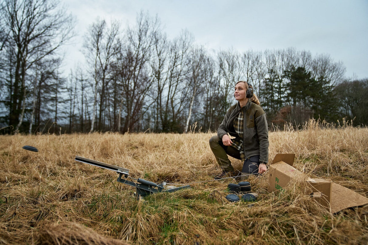 Härkila Vilja Lady Fleece - Dame - Willow Green/Shadow Grey