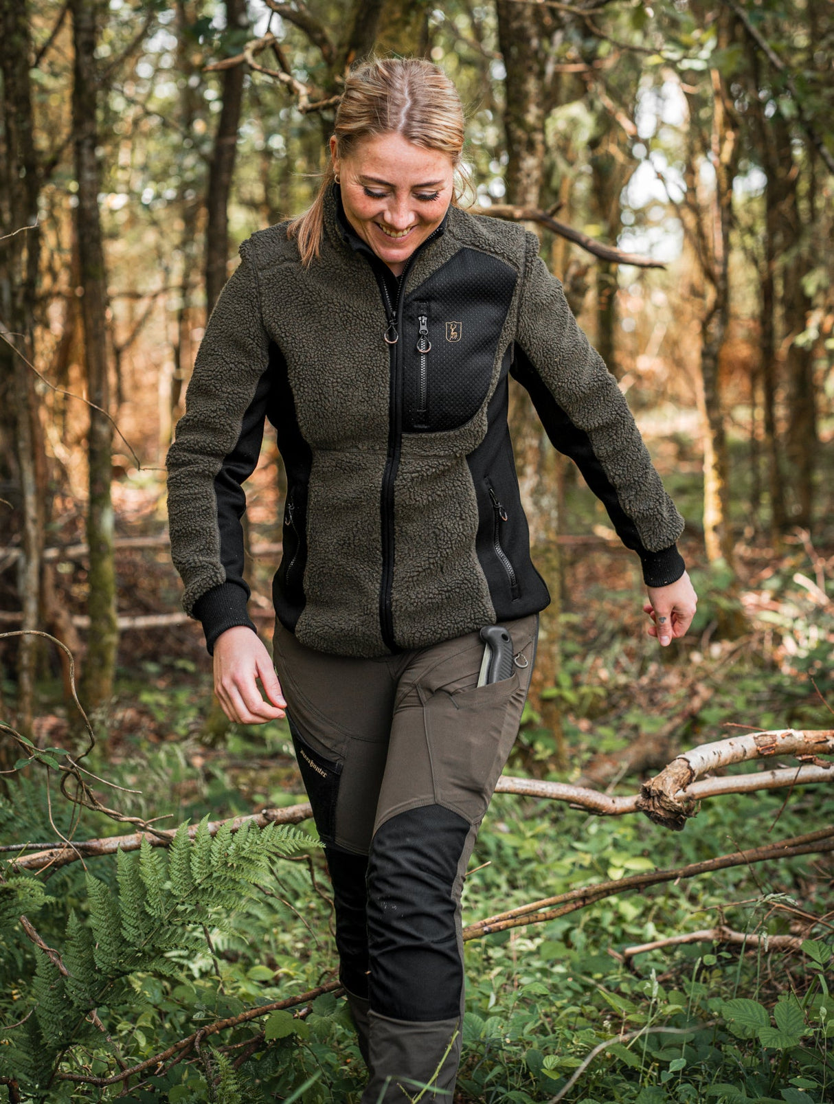 Deerhunter Lady Northward Bukser - Dame - Bark Green