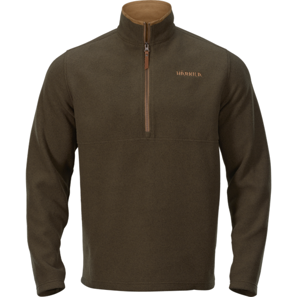 Härkila Sandhem Fleece Pullover - Herre - Willow Green Melange
