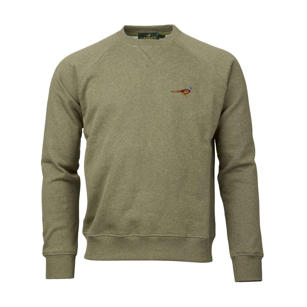 Laksen True Pheasant Logo Sweatshirt - Herre - Olive