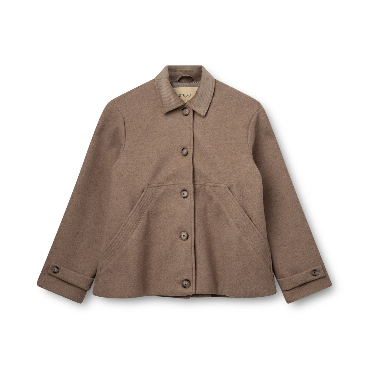 Kopenhaken Wooli Studio Jakke - Dame - Morel Brown