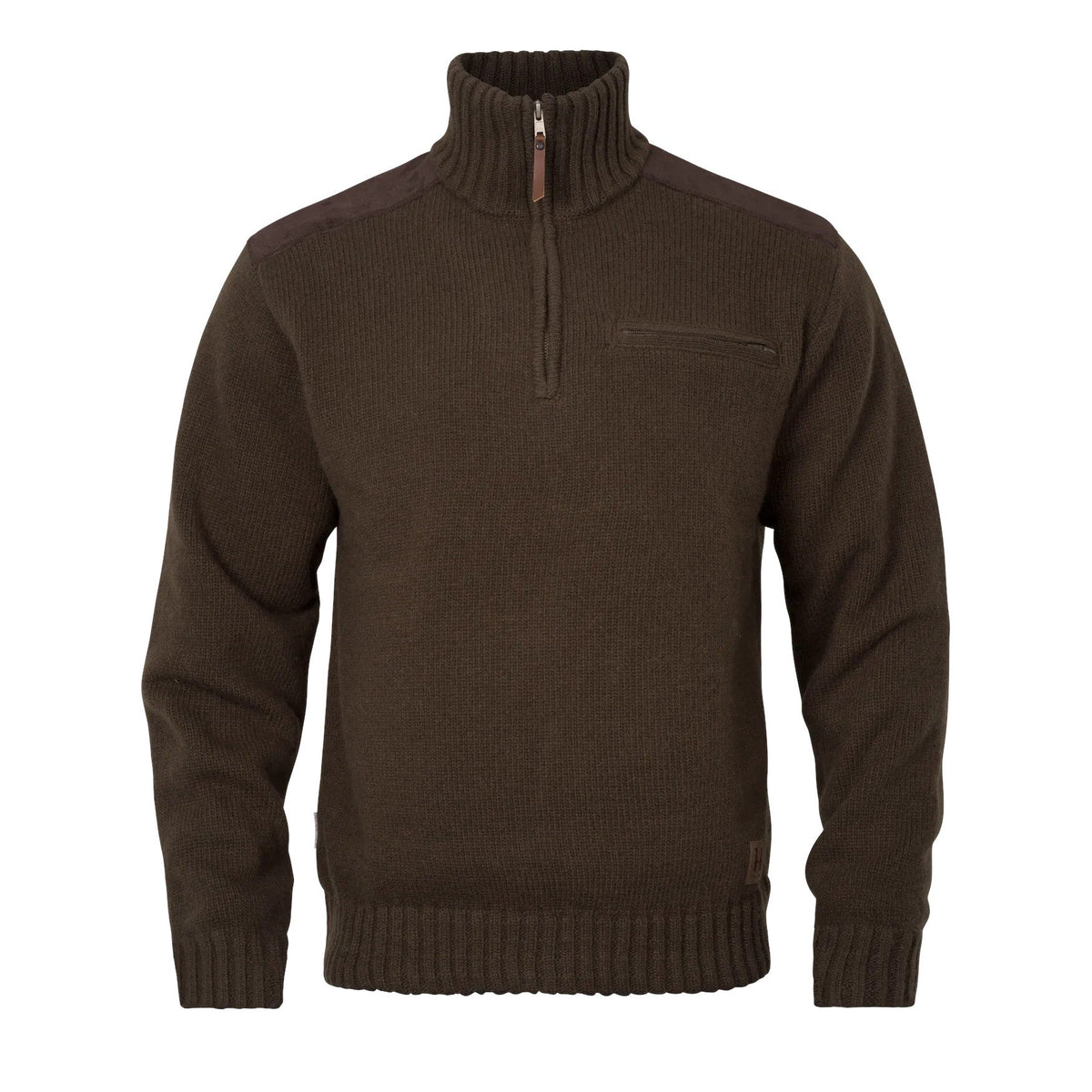 Härkila Annaboda WSP ½-Zip Strik - Herre - Demitasse Brown