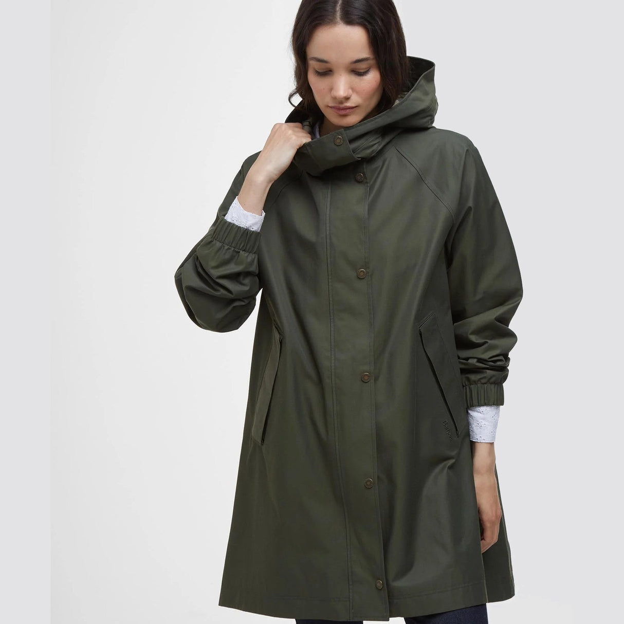 Barbour Chesney Vandtæt Jakke - Dame - Olive/Ancient