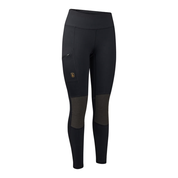 Deerhunter Lady Forstærkede Tights - Dame - Sort