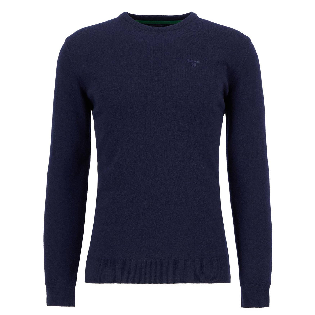 Barbour Essential Lambswool Crew - Herre - Navy