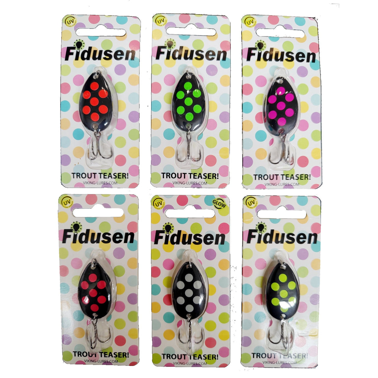 Fidusen Easter Special - 2,8g - Sort/Glow Dots