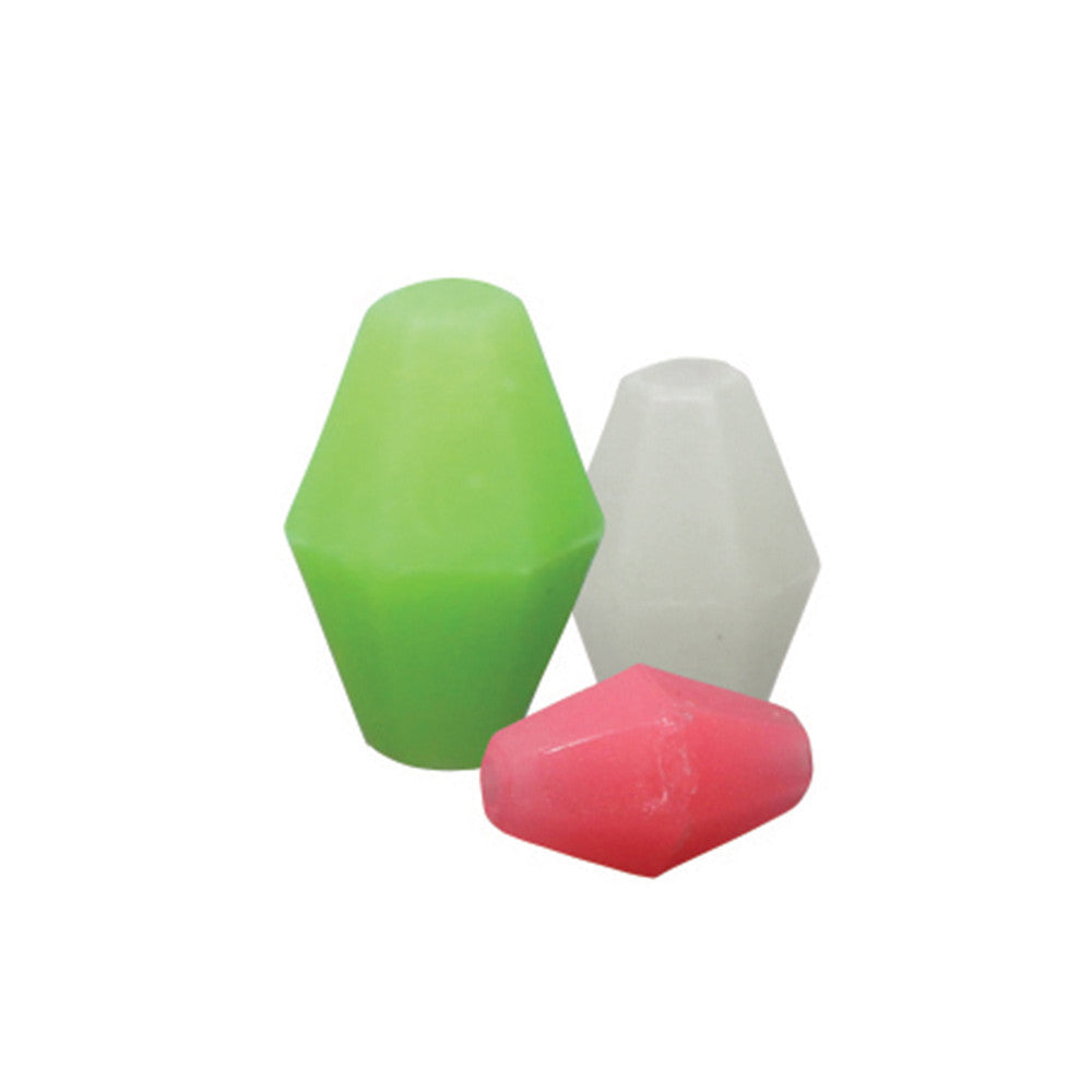 Owner UV Glow Soft Beads Silikoneperler - Grøn