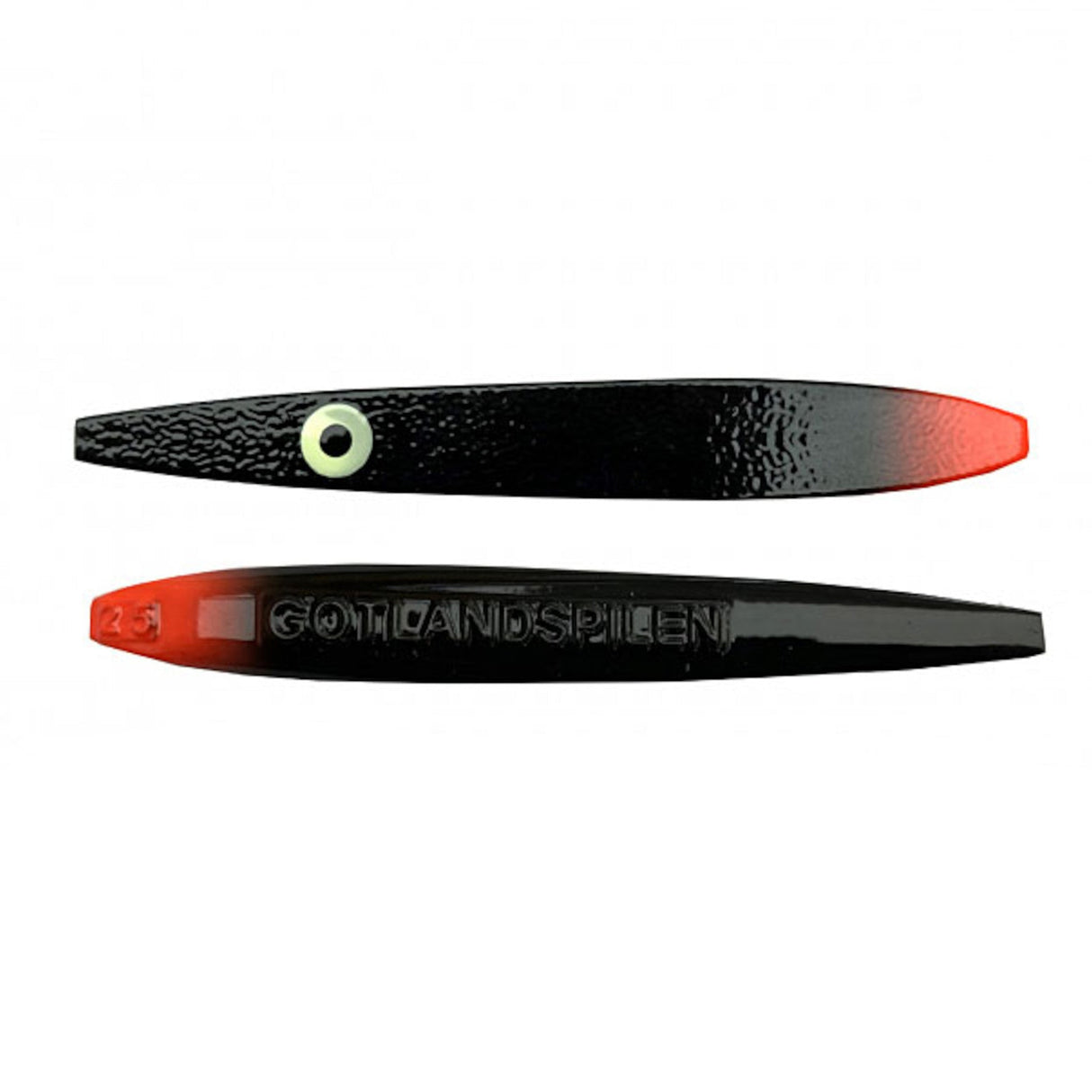 OG Lures Gotlandspilen Gennemløbsblink - Black Baitfish