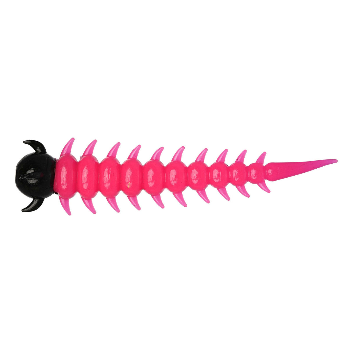 Westin Greedy Worm Gummiagn - Garlic/Cheese - Pink/Black