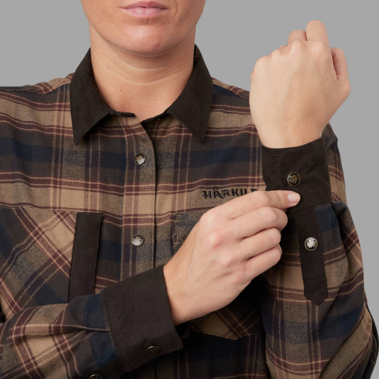 Härkila Aivak L/S Lady skjorte - Dame - Burgundy