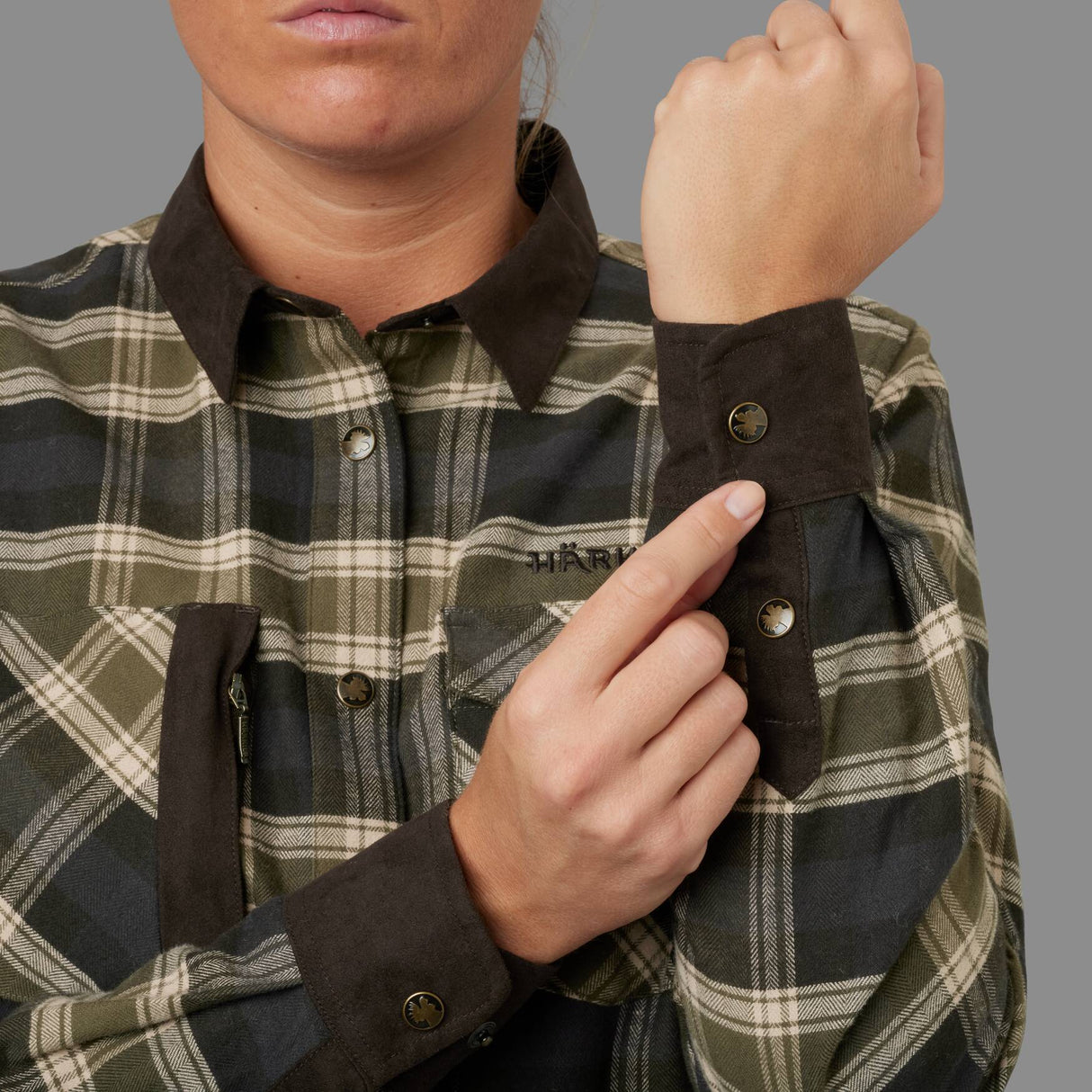 Härkila Aivak L/S Lady skjorte - Dame - Olive