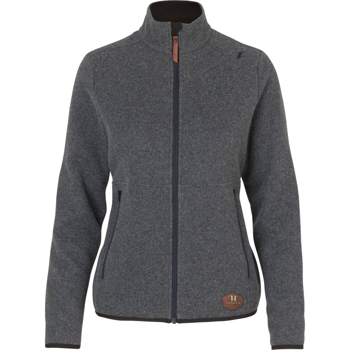 Härkila Metso full zip Lady Fleece - Dame - Slate grey