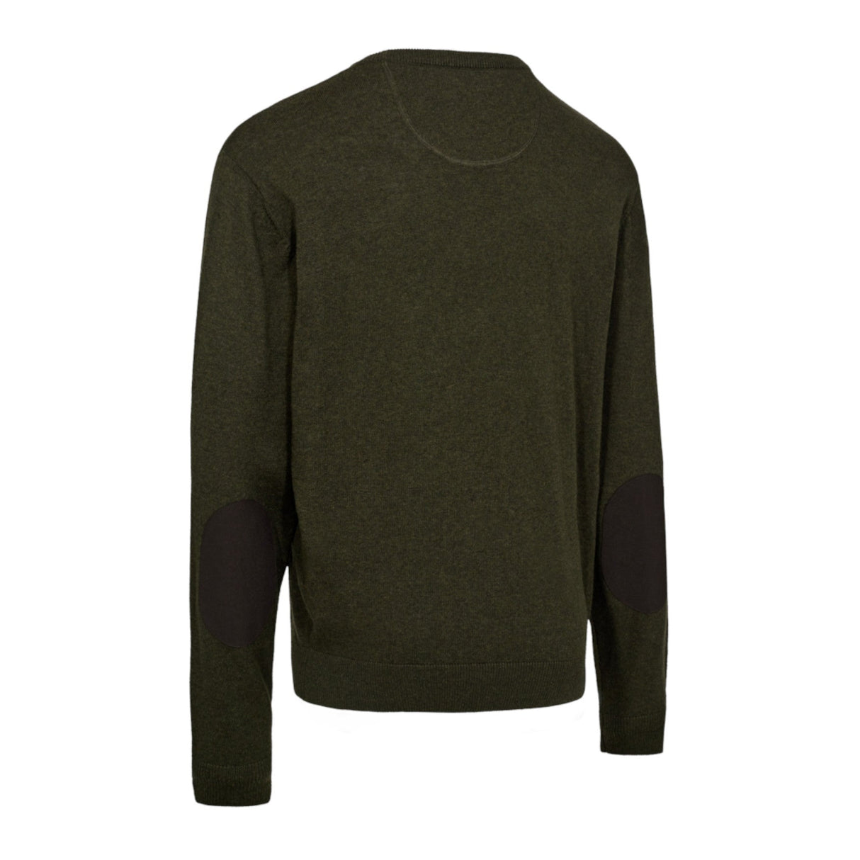 Deerhunter Harrington Strik O-Neck - Herre - Forest Ember Melange