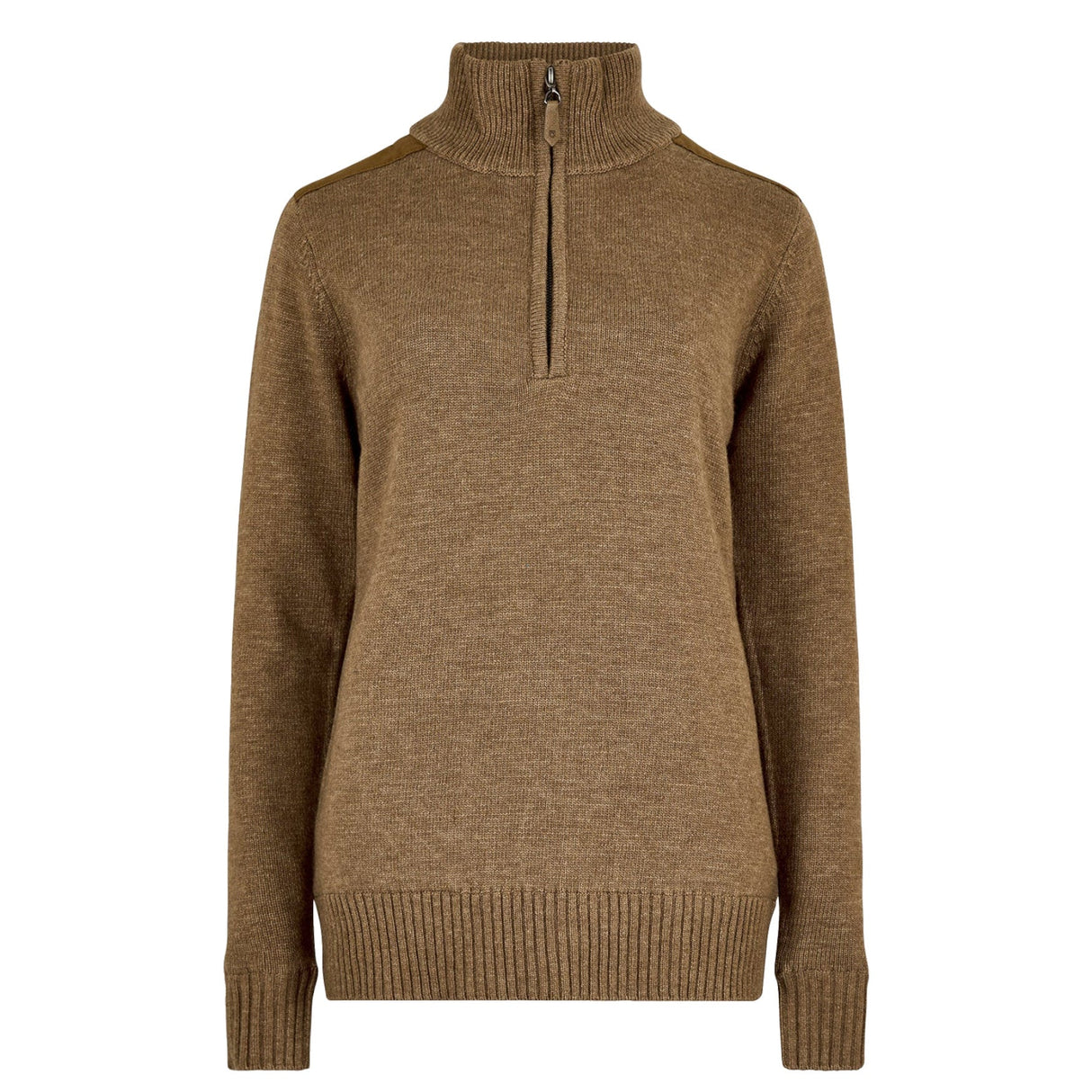 Dubarry Hession Zip-Neck Strik - Dame - Elk