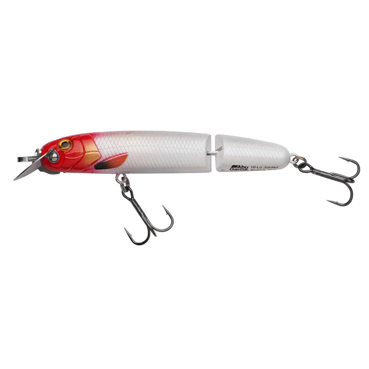 ABU Beast Hi-Lo Jointed Wobbler - Synkende - Red Head