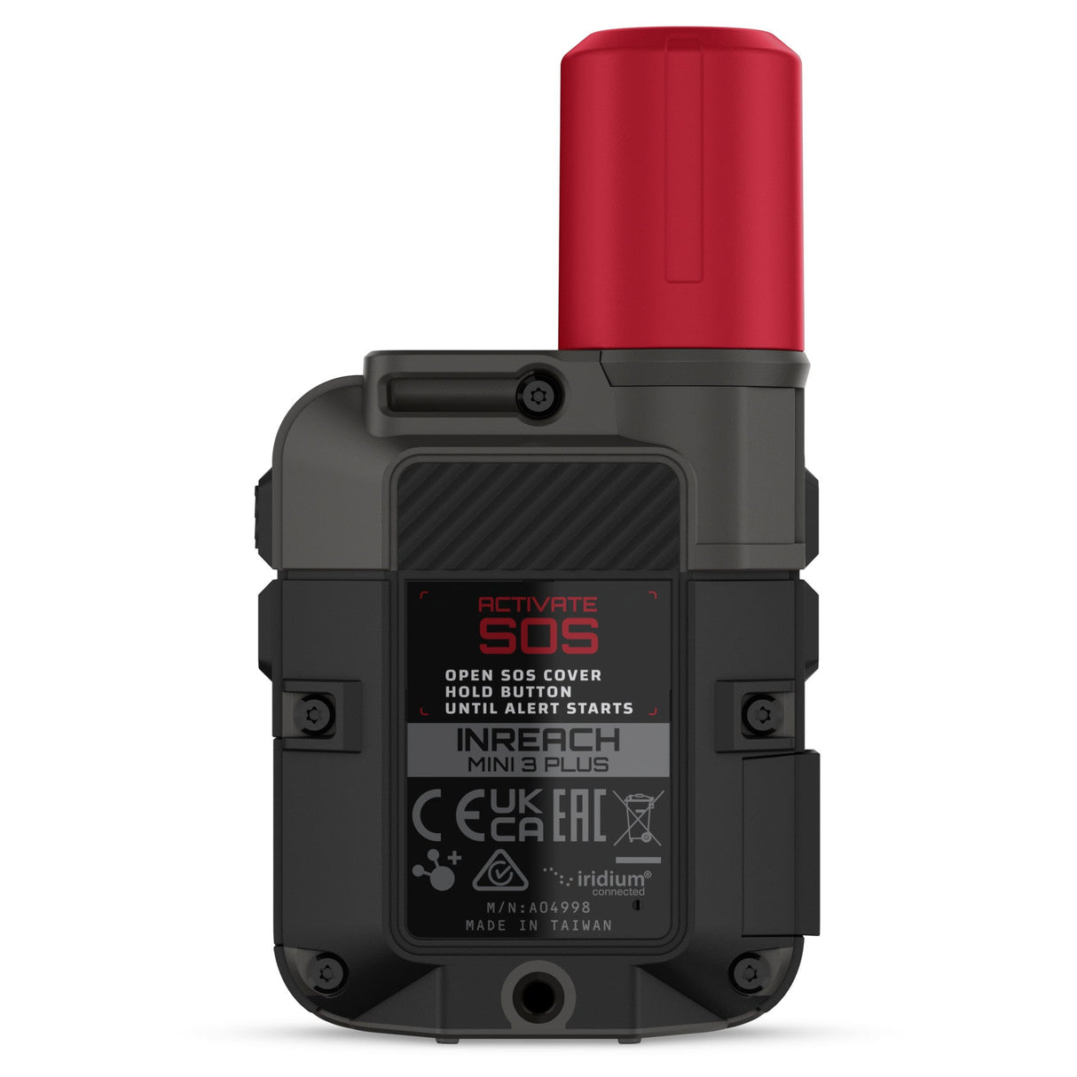 Garmin inReach® Mini 3 Plus GPS - Sort/Rød