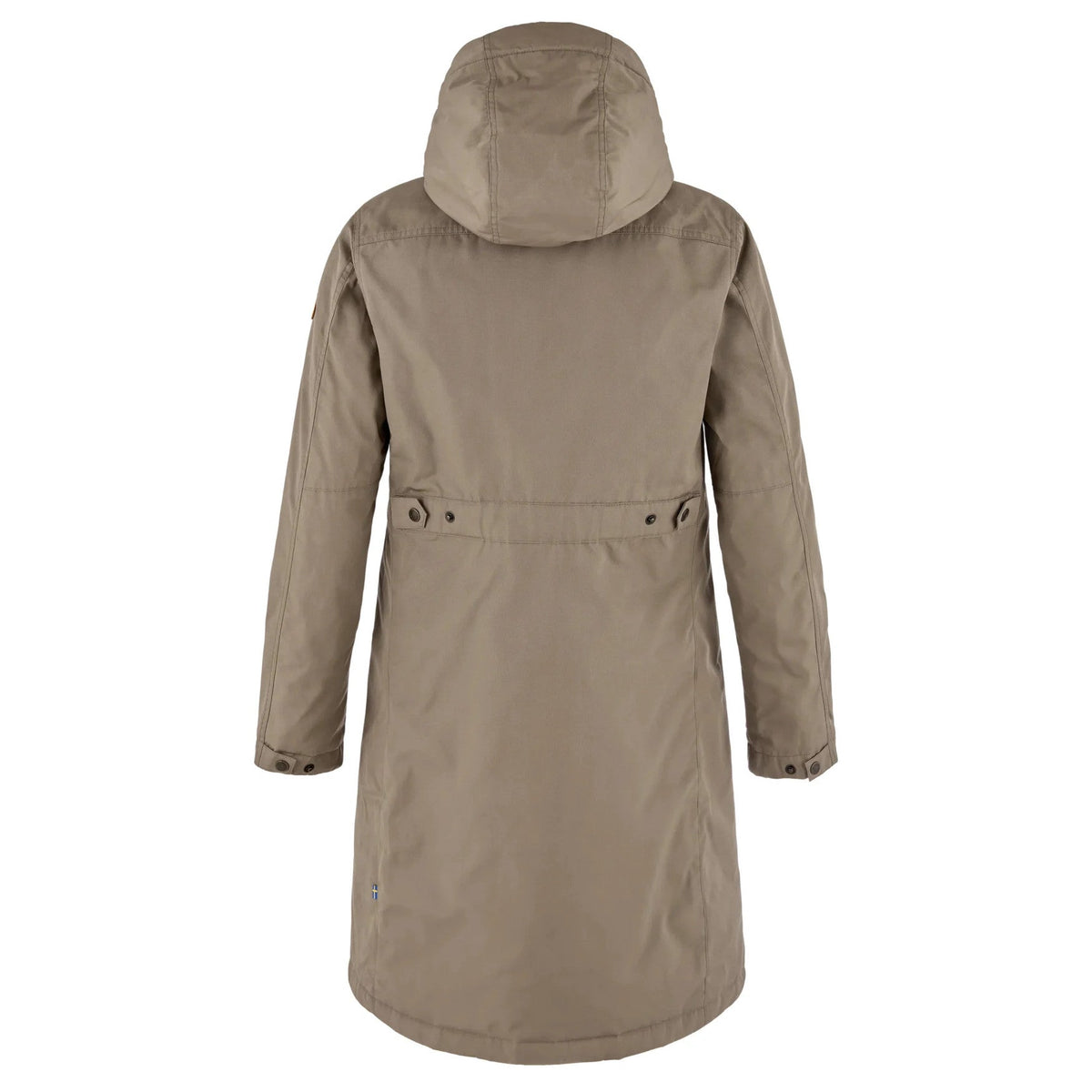 Fjällräven Kiruna Hydratic Padded Parka W Frakke - Dame - Suede Brown