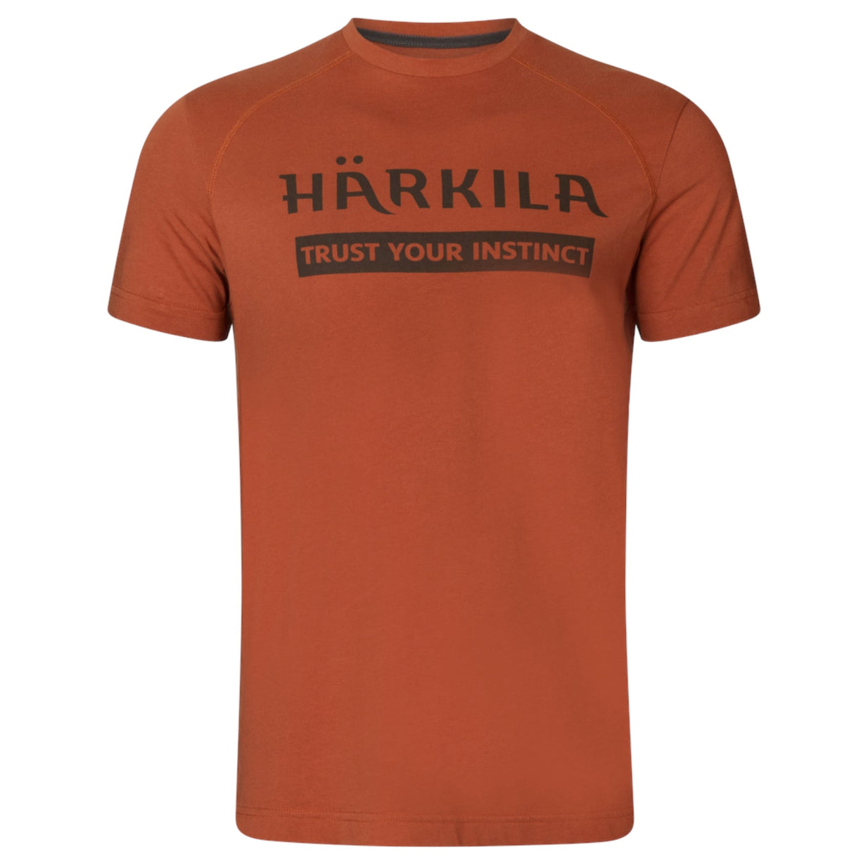 Härkila Logo S/S T-shirt - Herre - Arabian Spice