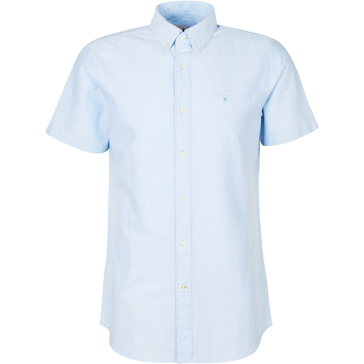 Barbour Oxtown S/S Skjorte Herreskjorte - Sky