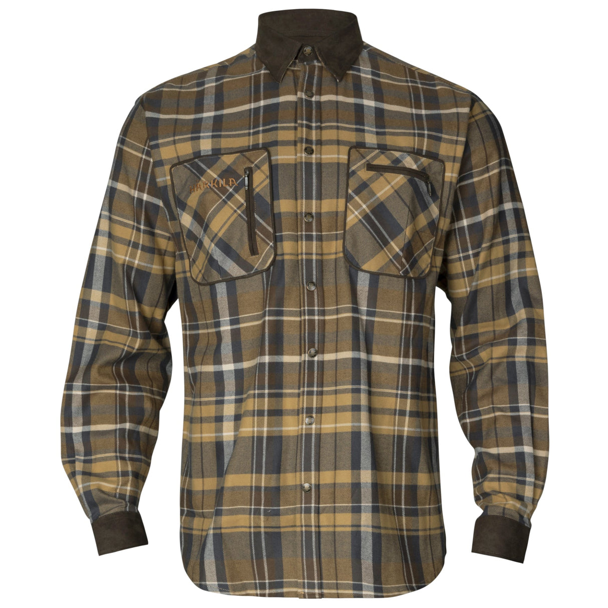 Härkila Pajala skjorte - Herre - Antique Bronze