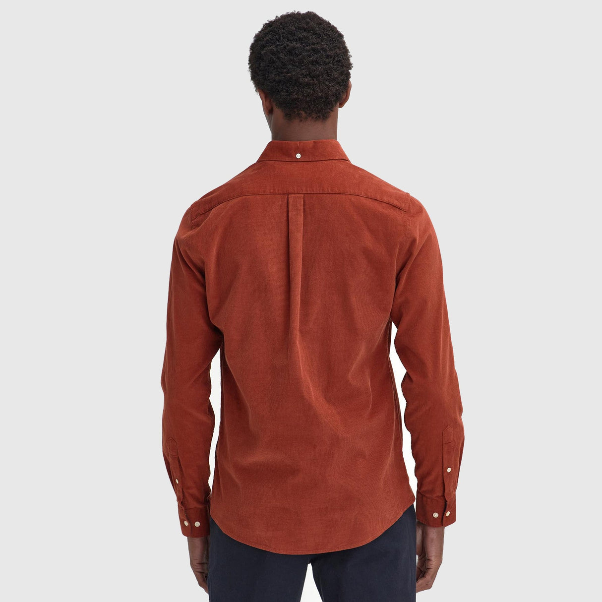 Barbour Ramsey Tailored Shirt - Herreskjorte - Dark Ginger