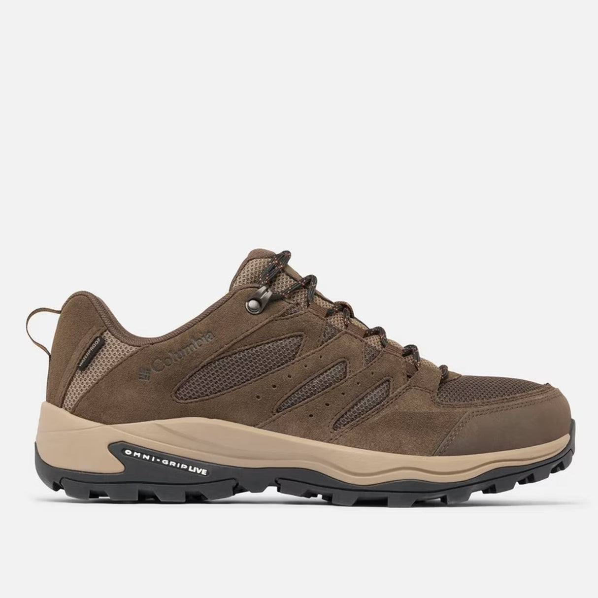Columbia Redmond IV Low WP Sko - Herre - Cordovan/Tangy Orange