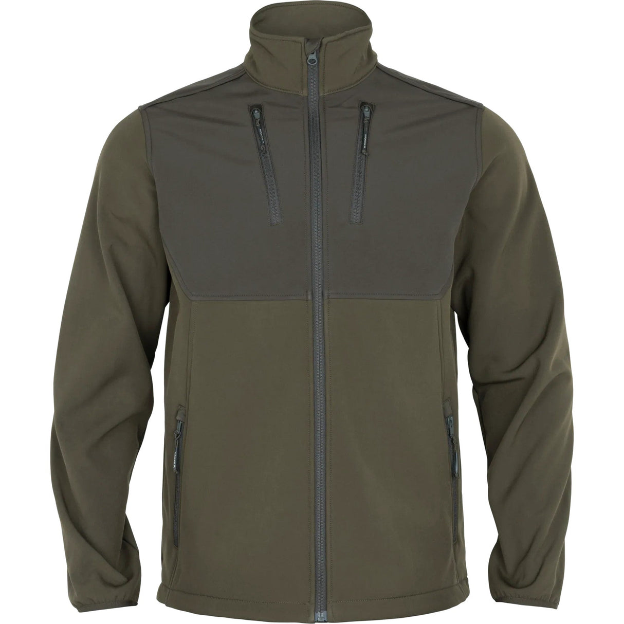 Härkila Scandinavian Softshell Jakke - Herre - Willow Green/Shadow Brown