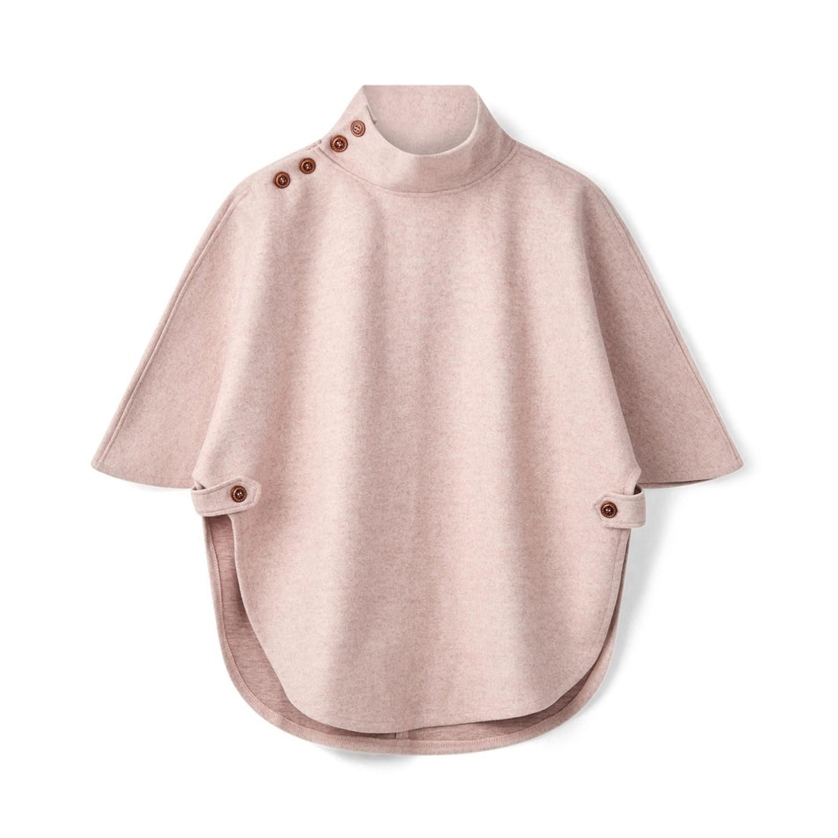 Kopenhaken Skye Poncho - Dame - Woodrose