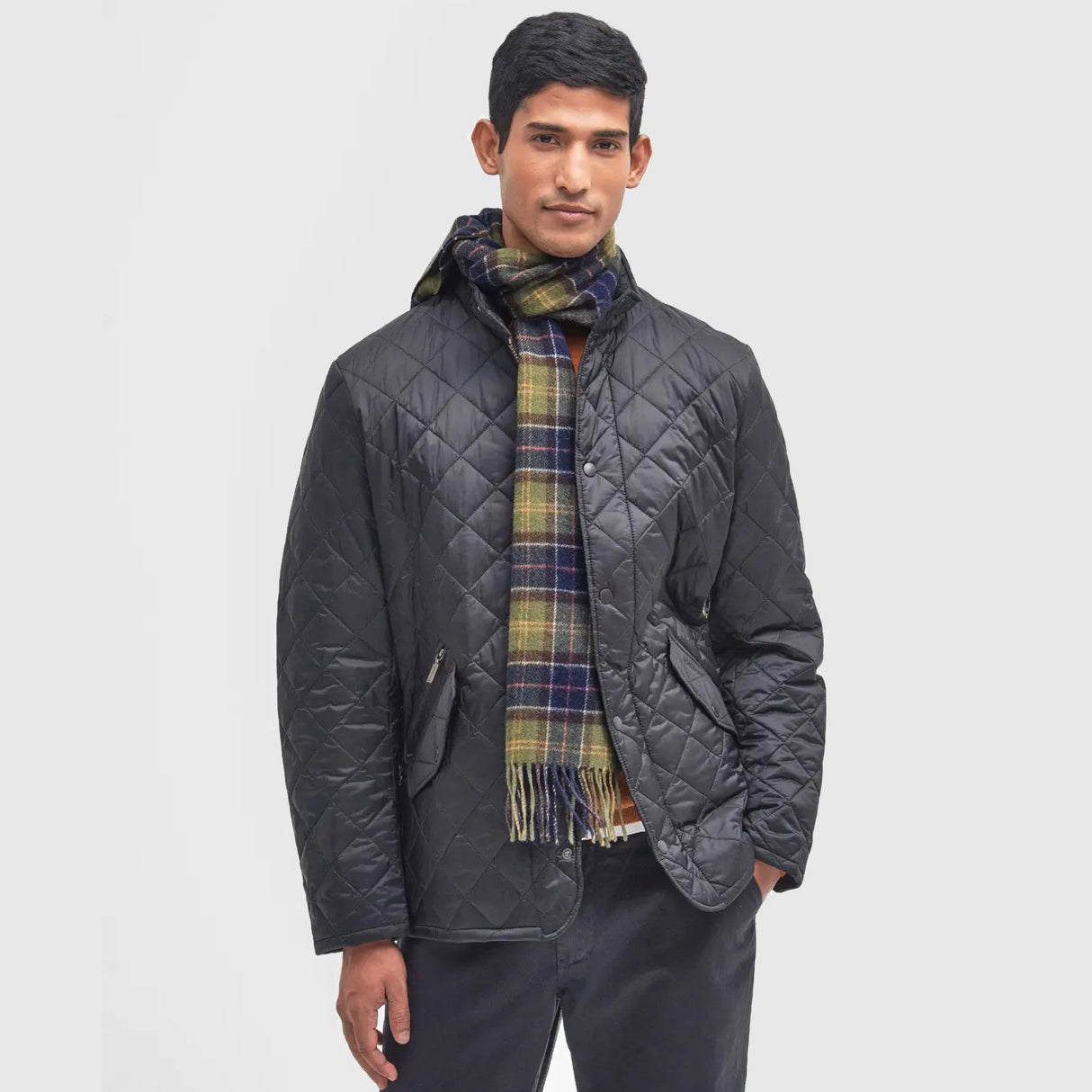 Barbour Tartan Lambswool Tørklæde - Unisex - Classic Tartan