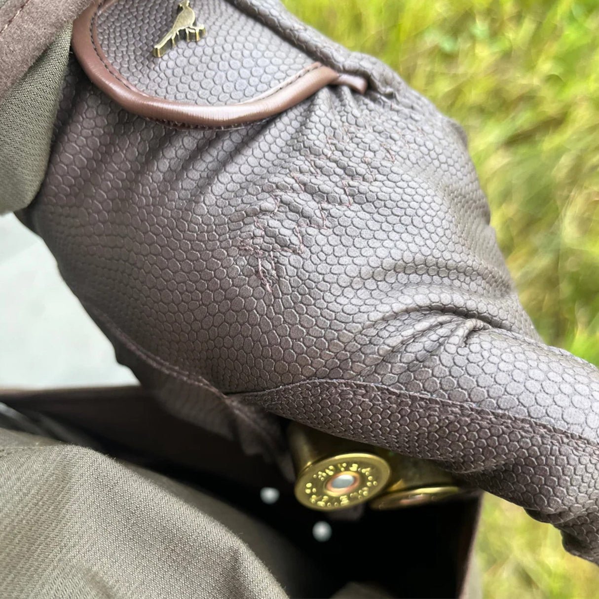 Laksen Ultra Grip Skydehandsker - Brun