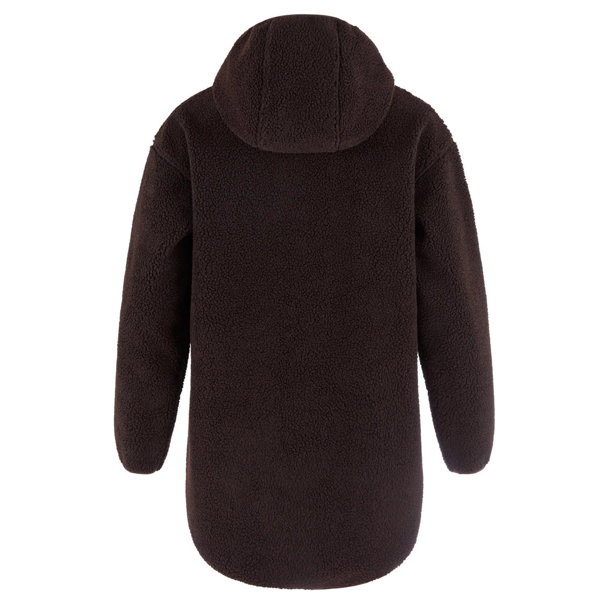 Fjällräven Vardag W Pile Fleece Long - Dame - Black Oak
