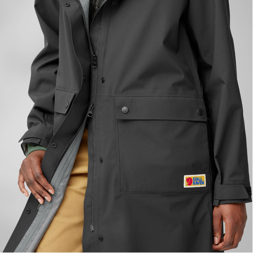 Fjällräven Vardag Rain Parka - Dame - Sort