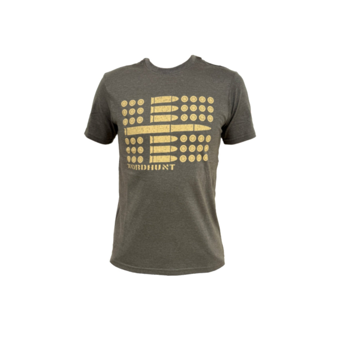 Nordhunt Ammo Flag T-Shirt - Herre - Olive Melange