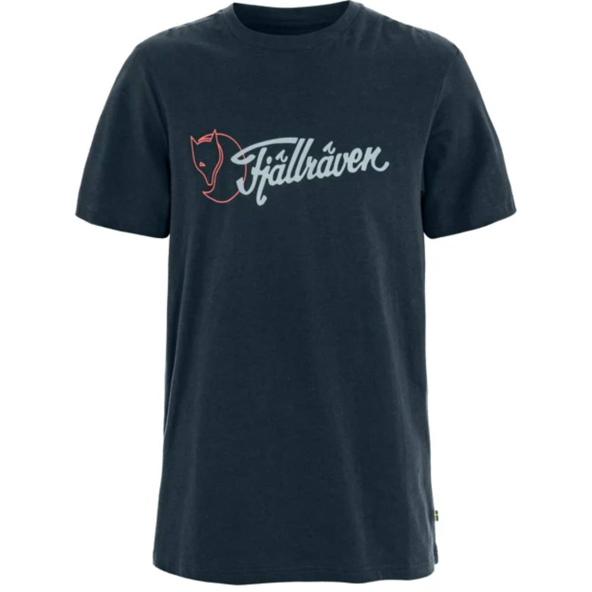 Fjällräven Archive Logo T-Shirt - Herre - Dark Navy
