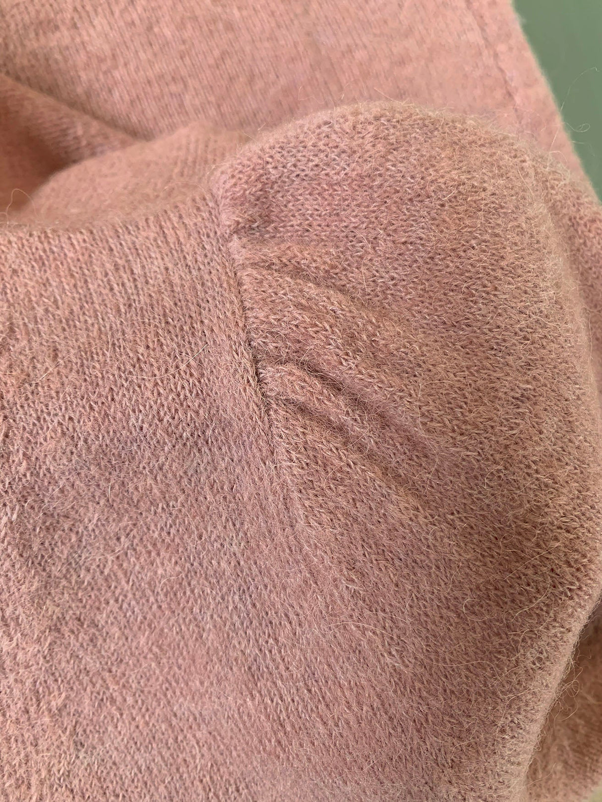 Kopenhaken Balvi Short Sleeve Cardigan - Dame - Fawn