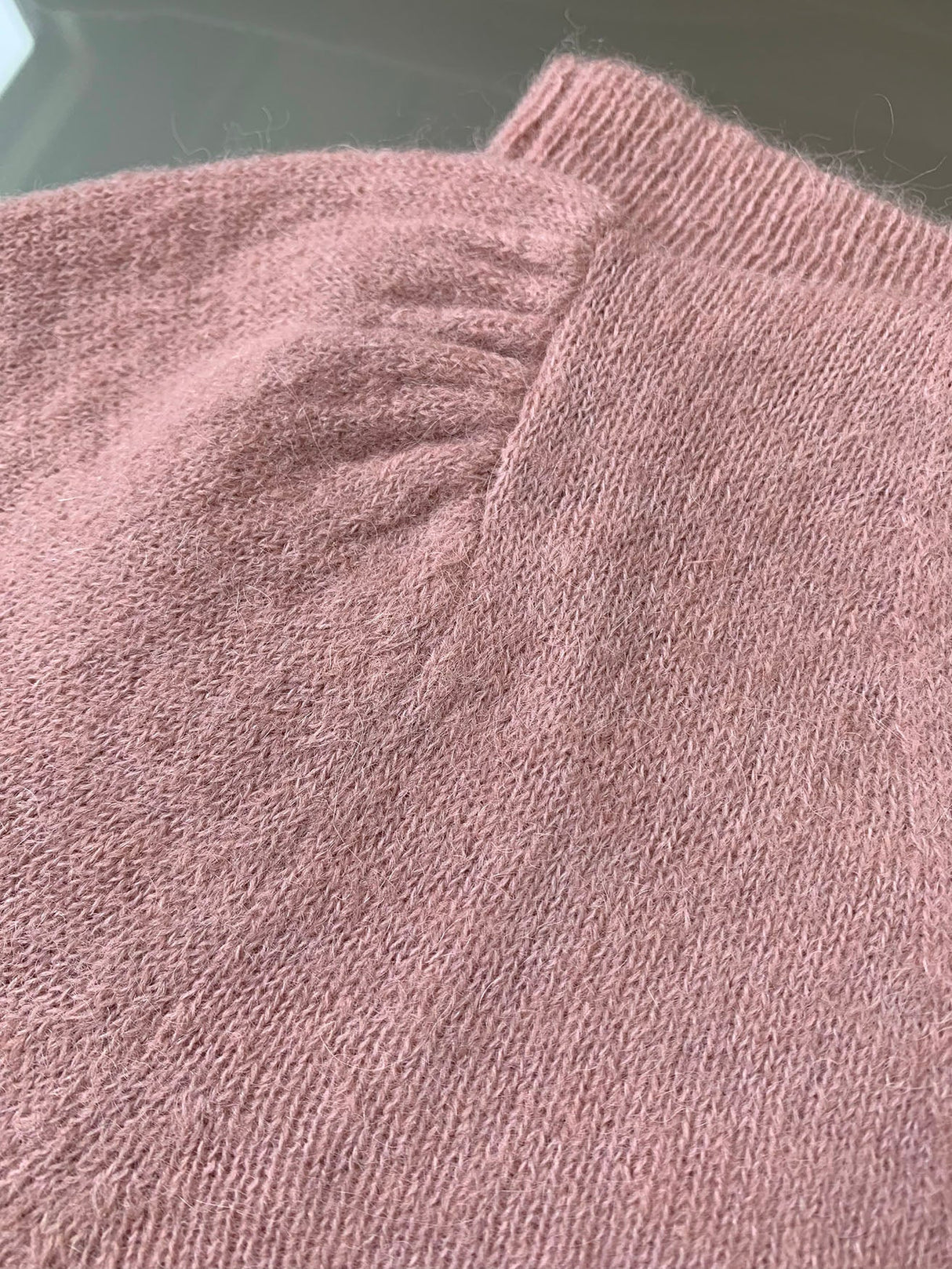 Kopenhaken Balvi Short Sleeve Cardigan - Dame - Fawn