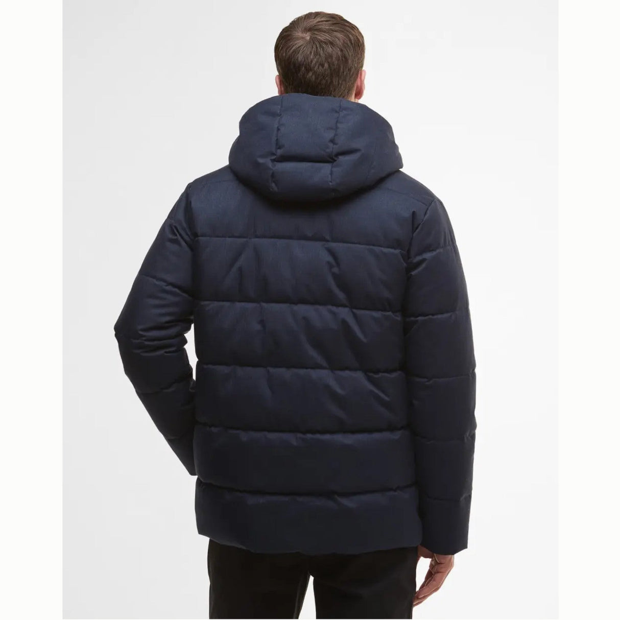 Barbour Brampton Puffer Jakke - Herre - Dark Navy/Midnight Oak