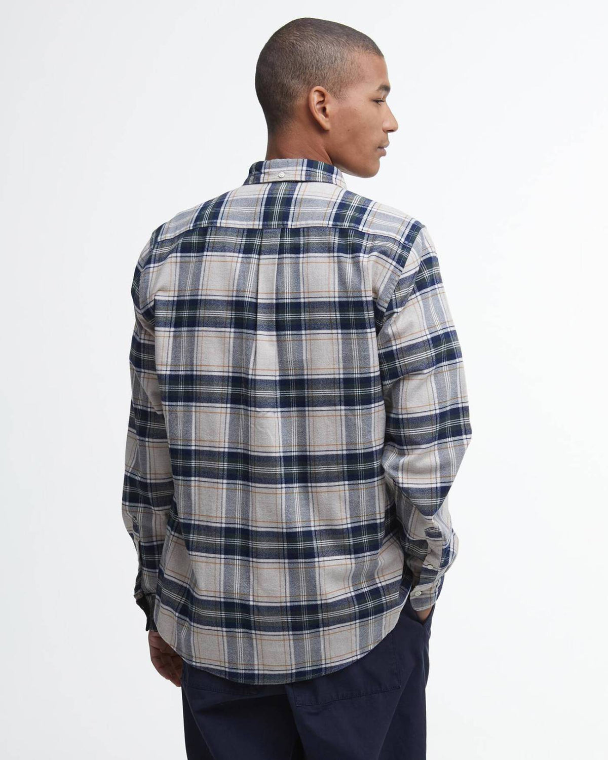 Barbour Betsom Tailored Skjorte - Herre - Stone Marl
