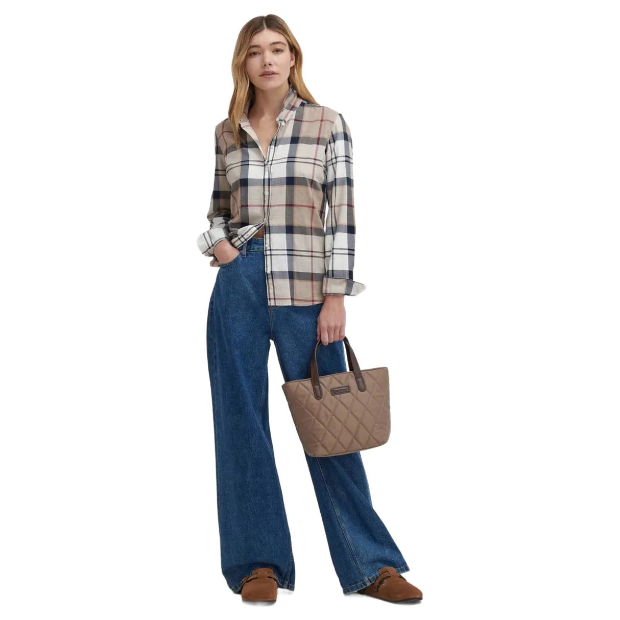 Barbour Bredon Check Skjorte - Dame - Hessian Tartan