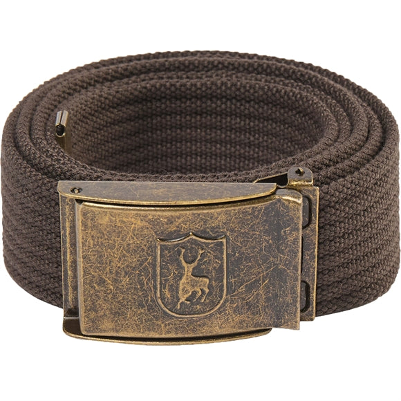 Deerhunter Canvas Bælte - Unisex - Otter Brown