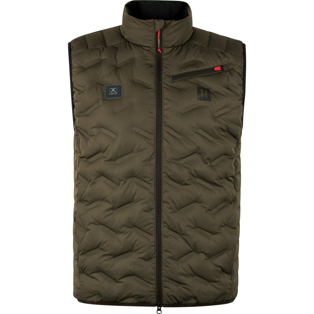 Härkila Clim8 Insulated Waistcoat - Herre - Willow Green