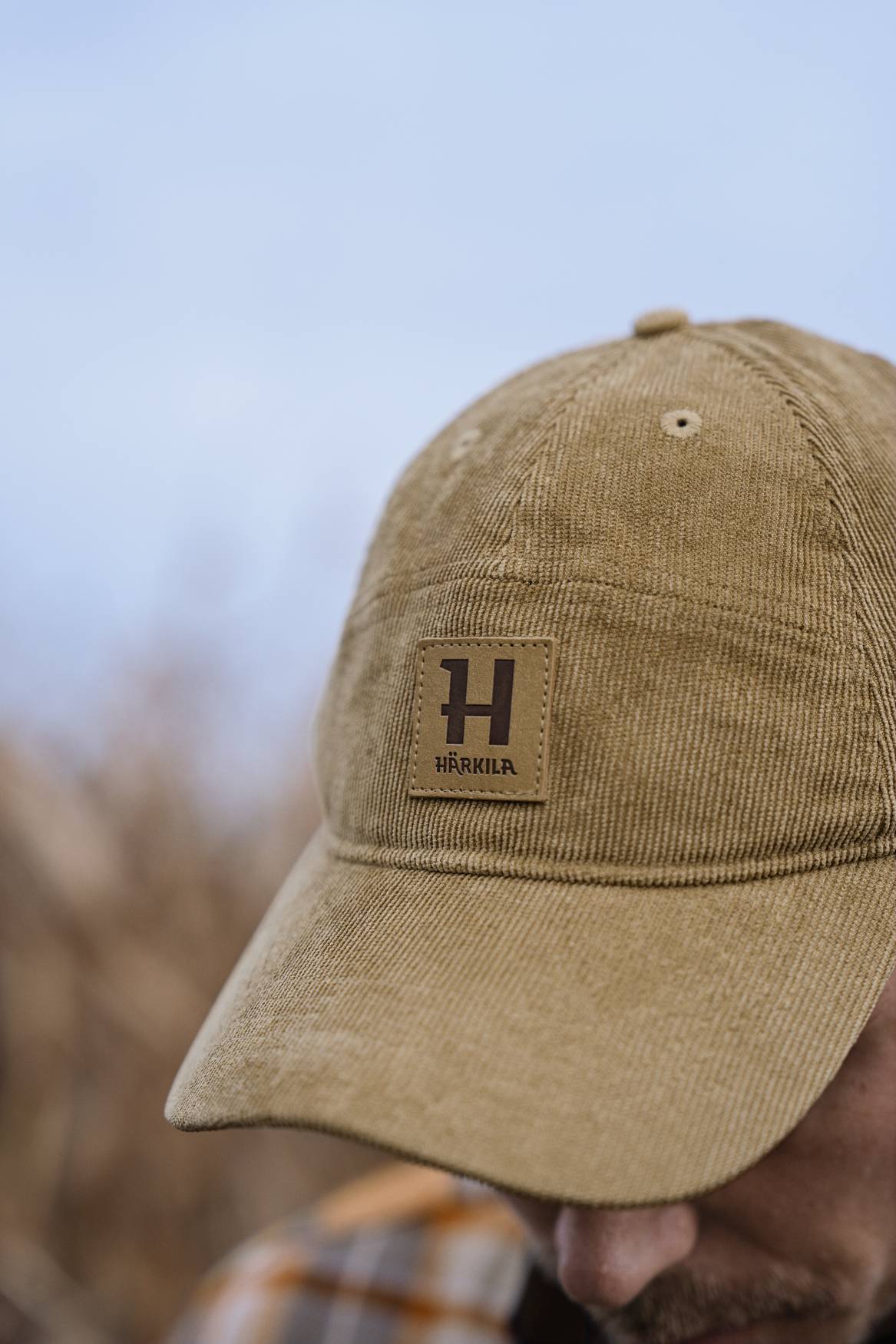 Härkila Corduroy Cap One Size - Elmwood