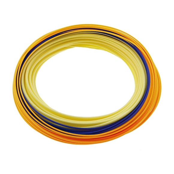 Rio Dart 2.0 WF Flydende Flueline - Yellow/Blue/Orange