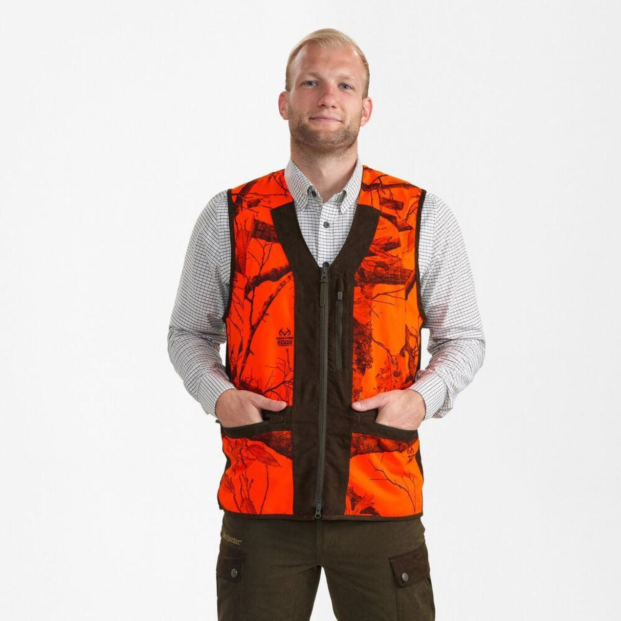 Deerhunter Eagle Vest - Realtree Edge Orange - Herre