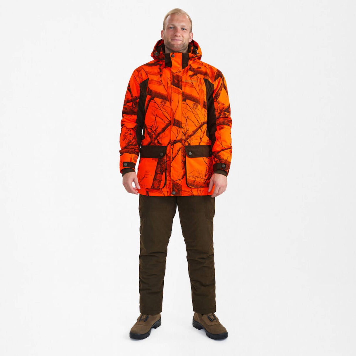 Deerhunter Eagle Winter Jakke - Herre - Realtree Edge Orange