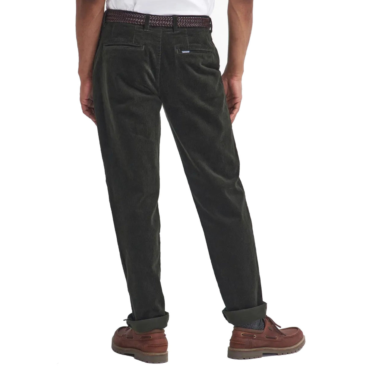 Barbour Stretch Cord Tailored Fløjlsbuks - Herre - Forest