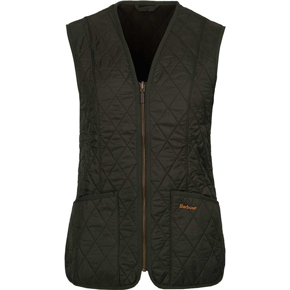 Barbour Betty Fleece Liner Vest - Dame - Olive